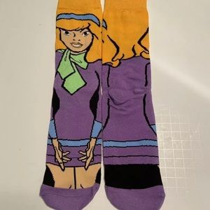 Daphne Scooby Doo Crew Socks New